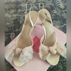 Pink Kate Spade Sling Heels